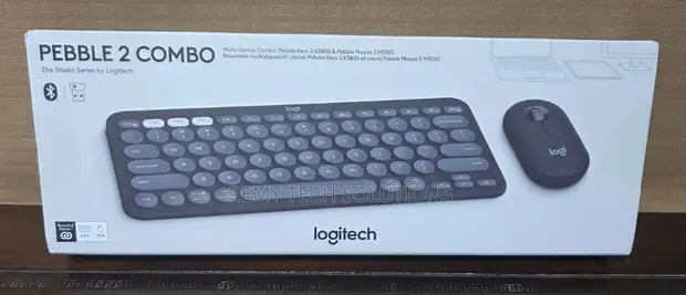 Logitech Pebble 2 Bluetooth Keyboard na Mouse Combo - 1