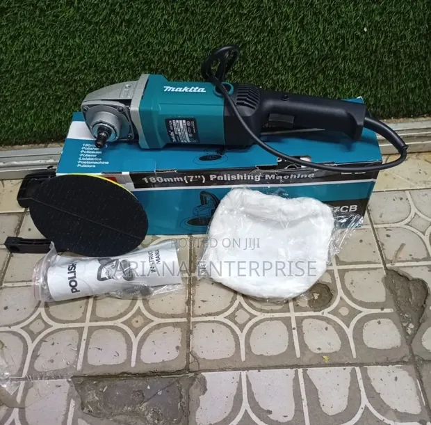 Makita 180mm (7") Electric Polishing and Buffing Machine - 1