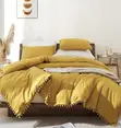 Gypsy Fringe Quilt Duvet Cover Set - 4