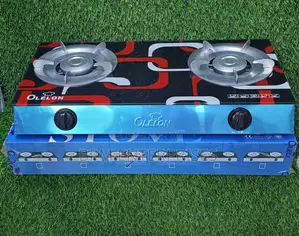 Olelon 2-Burner Glass Top Gas Stove