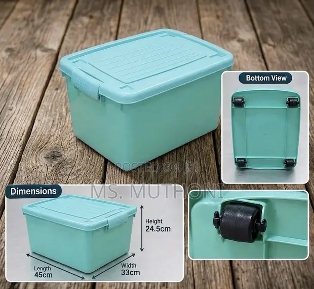 iStar Storewell 27 Heavy-Duty Plastic Toy Organizer Box - 1