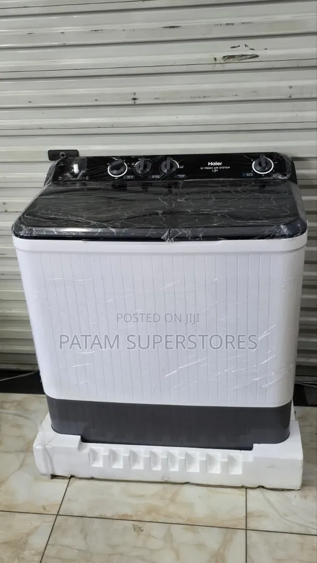 Haier 13kg Twin Tub Mashine ya Kufulia - 1