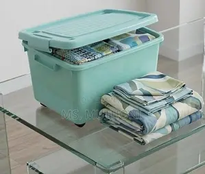 Rolling Storage Trunk Organizer - Kijani Kibichi
