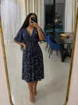 Naomi Maternity-Nursing Dress - 1