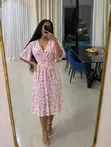 Naomi Maternity-Nursing Dress - 2