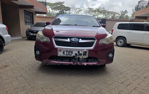 Subaru Impreza 2014 Burgundy - 1