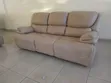 Premium 7 Seater Cream Recliner Sofa Set - 5