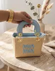 Min Min Mini Jute Handheld Bag - 4