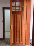 Mahogany Solid Double Door - Brand New - 1