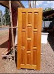 Mahogany Solid Double Door - Brand New - 4
