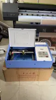 Yinghe 30x20cm CO2 Rubber Stamp Making Machine - 1