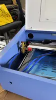 Yinghe 30x20cm CO2 Rubber Stamp Making Machine - 4
