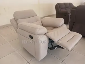 Luxury 1-Seater Fabric Recliner Sofa