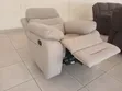 Luxury 1-Seater Fabric Recliner Sofa - 5