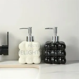 Bubble Glass Soap Dispenser - Multicolor