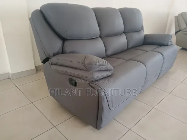 Premium King-Size 3-Seater Recliner Sofa Set - 1