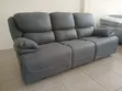 Premium King-Size 3-Seater Recliner Sofa Set - 2