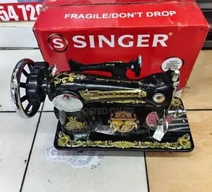 Singer Industrial Sewing Machine with Electric Motor