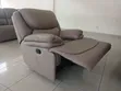 1-Seater Fabric Reclining Sofa - 1