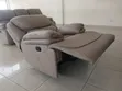 1-Seater Fabric Reclining Sofa - 3