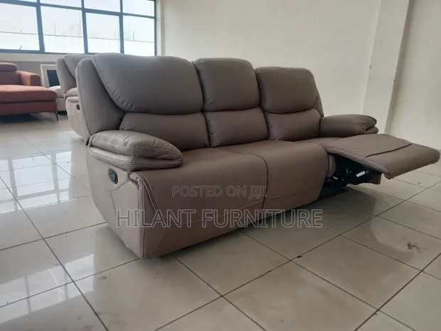 Kochi ya Recliner ya 3-Seater Mpya Kabisa - 1