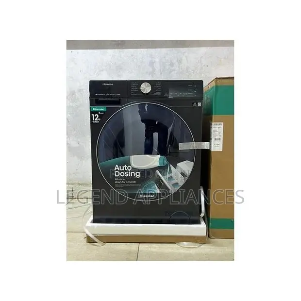 Hisense 12/8kg Front Load Washing Machine (2-Year Warranty) - 1