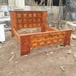 Kitanda cha Queen cha Mbao Imara chenye Paneli - 2
