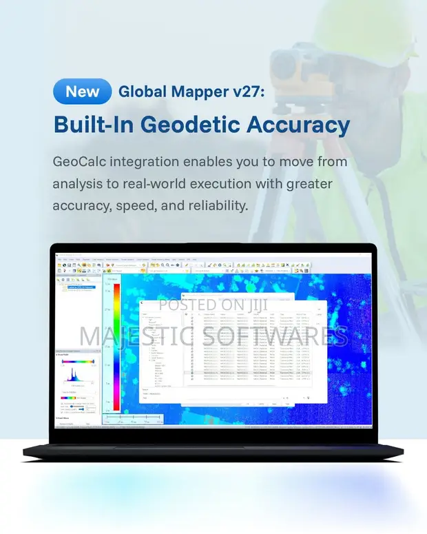 Global Mapper Pro 27 Programu ya GIS ya Maisha Yote - 1