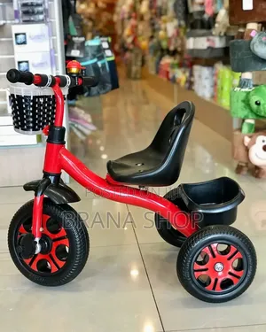 Tricycle ya Watoto - Nyekundu