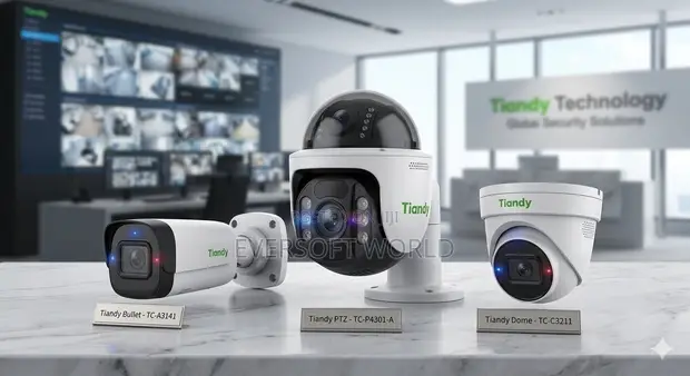 Tiandy AI CCTV Cameras - 1