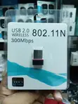 USB 2.0 Wireless 300Mbps Wi-Fi Adapter Dongle - 1