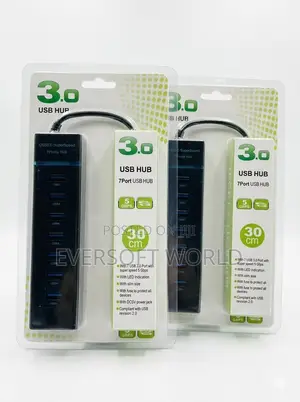 3.0 High Speed USB Hub with 7 Ports