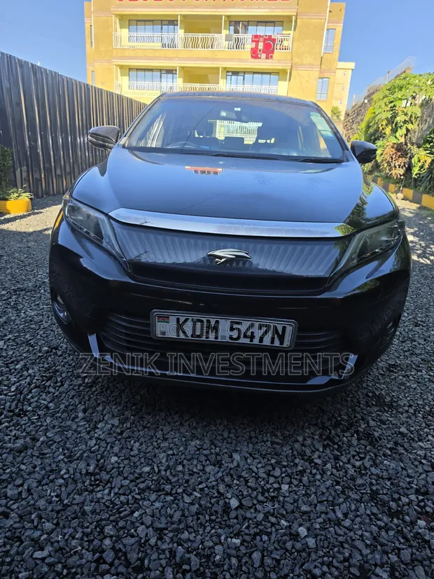 Toyota Harrier 2016 Black - 1