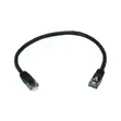 Black RJ45 LAN Network Cable – 0.5m - 2