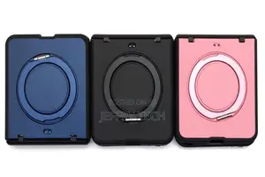Kava ya Samsung Galaxy Z Flip8 5G yenye Magnetic Kickstand - Pink