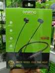 Oraimo Necklace 5 Wireless ANC Neckband Earphones - Black - 1