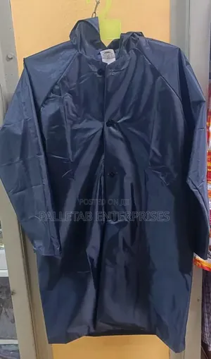 Adult Unisex Raincoat - Blue, Size XL