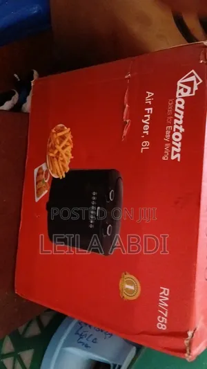Ramtons 6L Air Fryer Mpya Kabisa