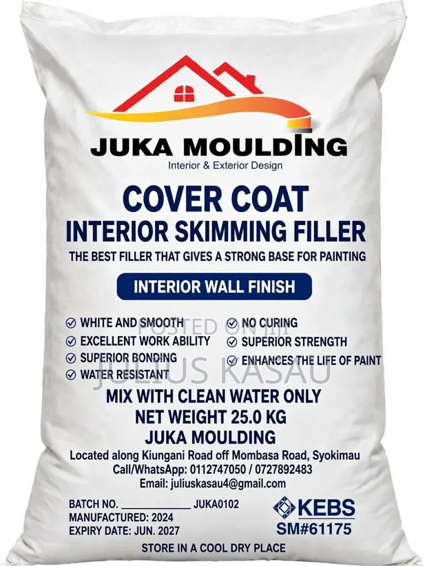 Skimming Filler kwa Kuta za Ndani - 1