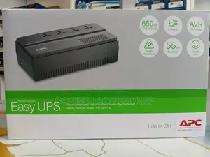APC Easy UPS 650VA Universal Outlet 230V - Nyeusi