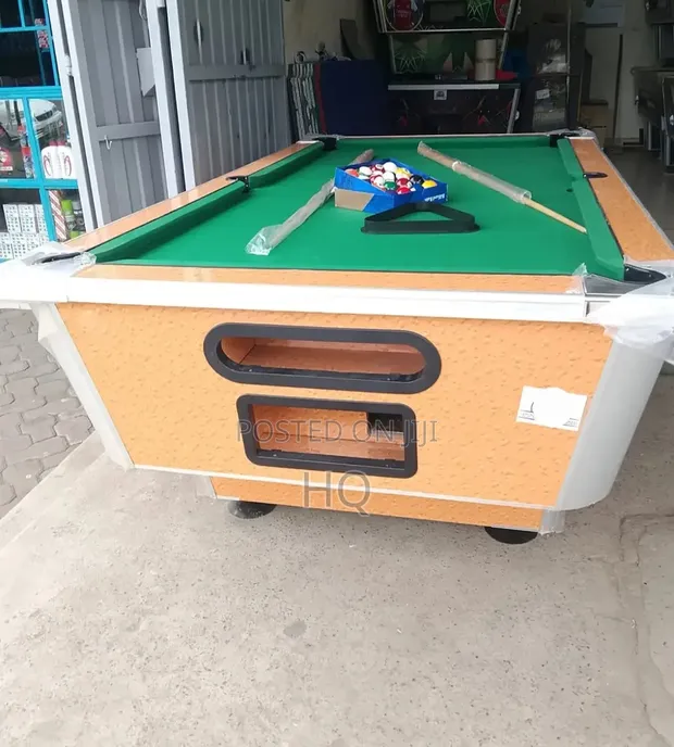 Meza Mpya ya Snooker ya A&W yenye Kifuniko cha Marumaru (Futi 7) - 1