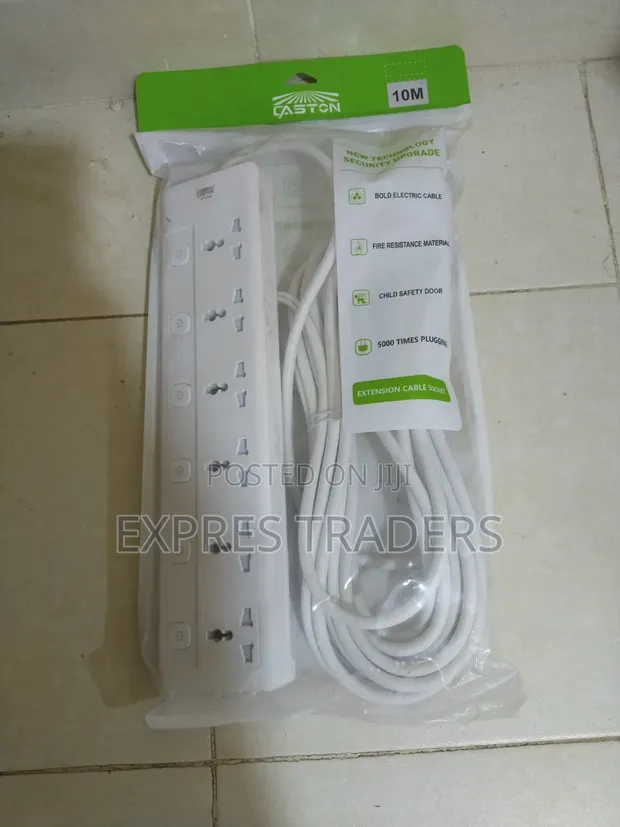 Caston 10m 6-Way Extension Cable - 1