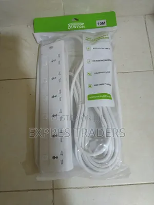 Caston Extension Cable ya Njia 6, Urefu 10m