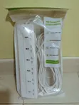 Caston Extension Cable ya Njia 6, Urefu 10m - 2
