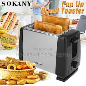 Sokany Pop Toaster - Mpya Kabisa