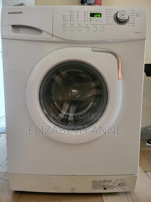 Samsung Washing Machine 7kg - WF6602N7W - Nyeupe - 1