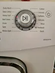 Samsung Washing Machine 7kg - WF6602N7W - Nyeupe - 4