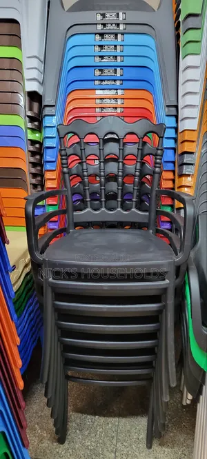 Crown Plastic Chairs with Arms