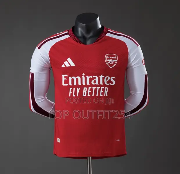 Authentic Adidas Long-Sleeved Team Jerseys - 1