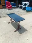 Restaurant Table - Black Marble Top, Brown Frame (4-Seater) - 2